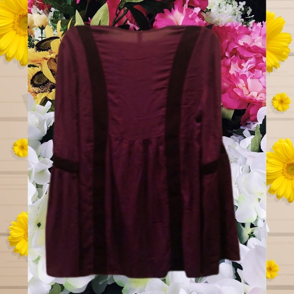 Xhilaration boho magenta shirt / bundle requirement - Picture 3 of 3